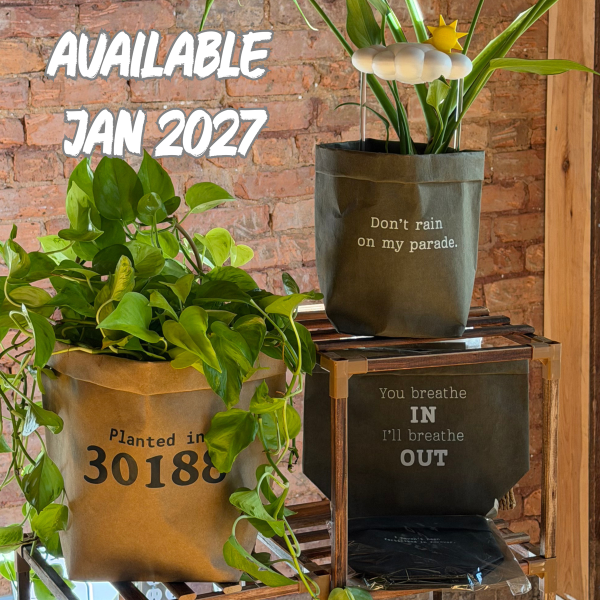 4 Inch Washable Paper Pot Covers