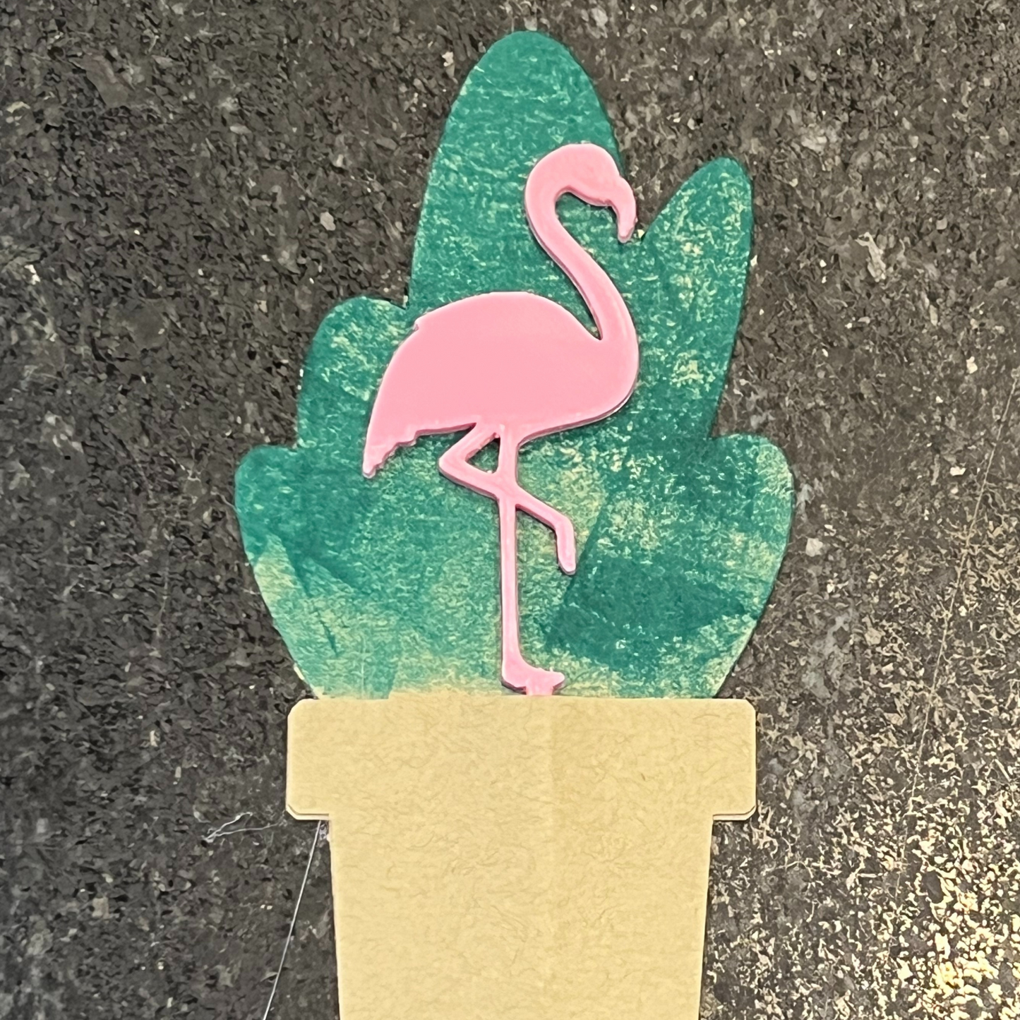 Flaming Plick- 3D printed plant decoration