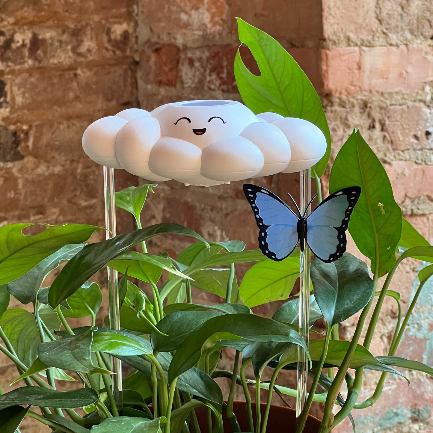 Chelsea the Cloud with Blue Butterfly Charm