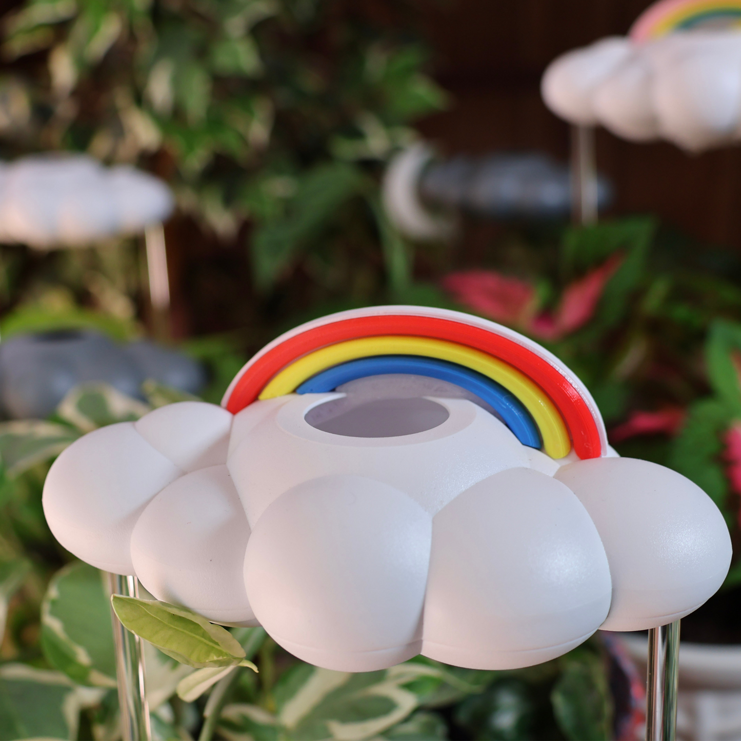 Rainbow Charm for dripping rain cloud