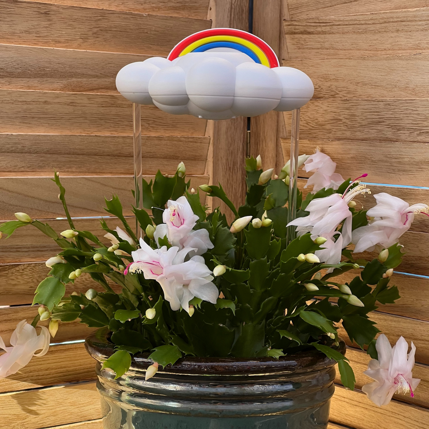 Rainbow Charm for dripping rain cloud