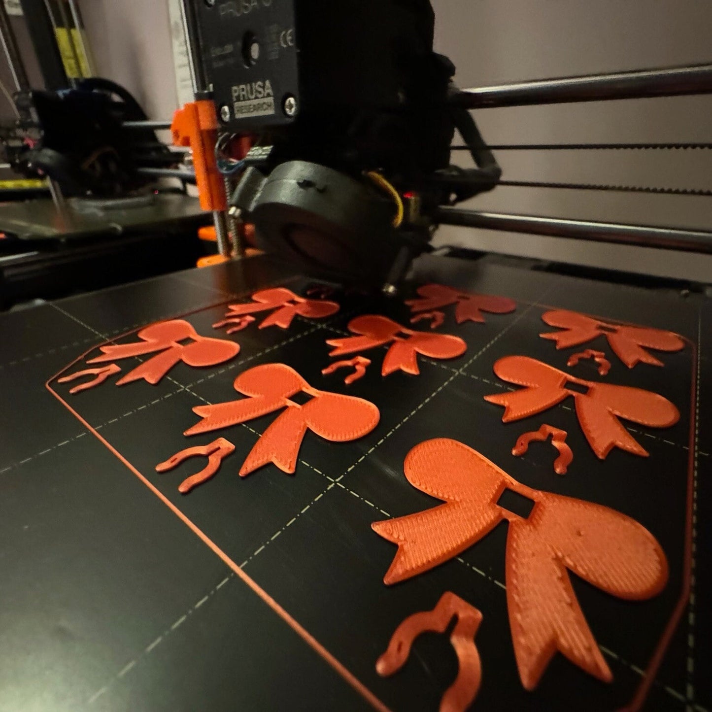 3D printed Bow Charm for THE CLOUD MAKERS dripping rain cloud