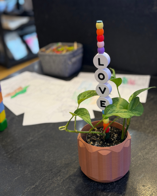 Plant Kandi - Friendship Bracelet inspired plant decor