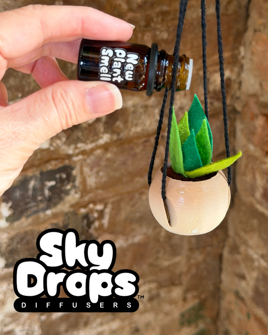 Sky Drops New Plant Smell Diffuser Set