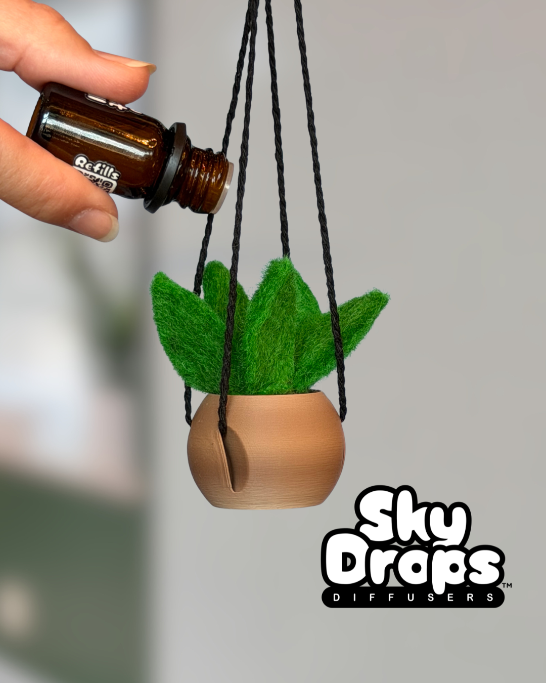 Sky Drops New Plant Smell Diffuser Set