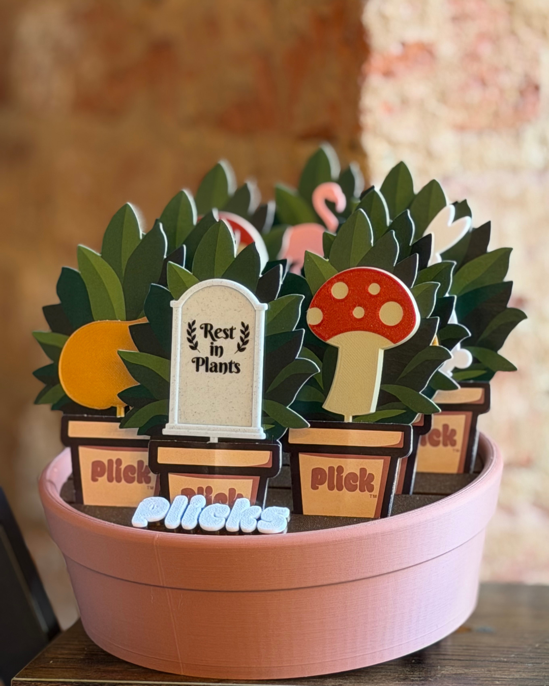 Rest in Plants Plick (5 pack)