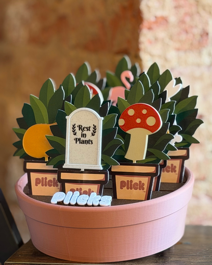 Rest in Plants Plick (5 pack)