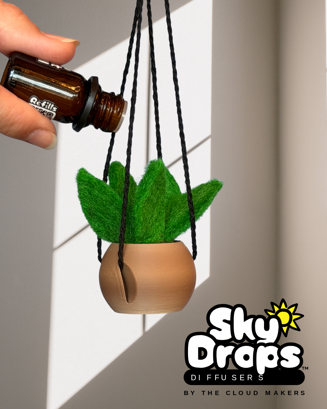 Sky Drops New Plant Smell Diffuser Set