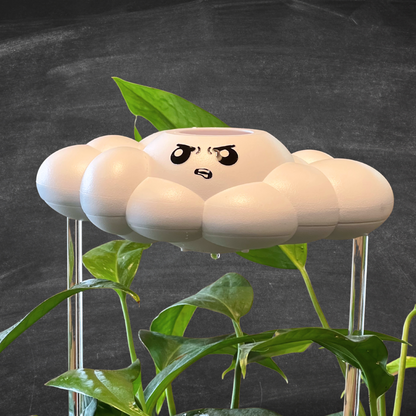 Cliff the Cloud whimsical plant watering tool