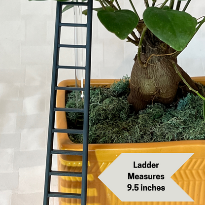 ladder charm for dripping rain cloud