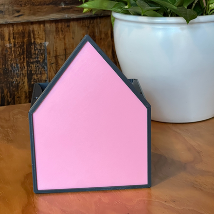 Pink House Planter