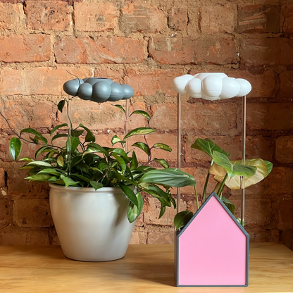 Pink House Planter