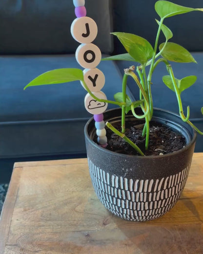 Plant Kandi - Friendship Bracelet inspired plant decor